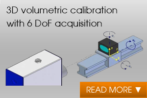 3D volumetric calibration with 6 DoF acquisition